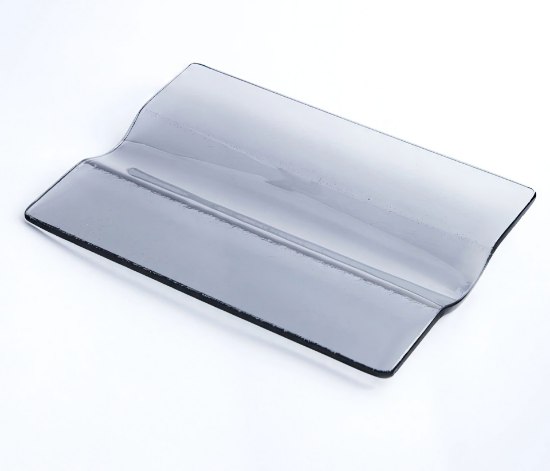 Picture of 1-Bottle Dark Glass Floating Shelf