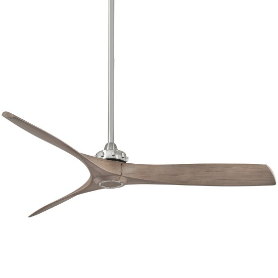 Foto para 60" Aviation Brushed Nickel W/Ash Maple Ceiling Fan