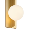 Picture of 6" Euro Gold/Opal LED Sconce