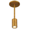 Picture of 2.50" Cafe Antique Brushed Brass Dim LED Sconce