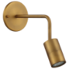 Picture of 2.50" Cafe Antique Brushed Brass Dim LED Sconce